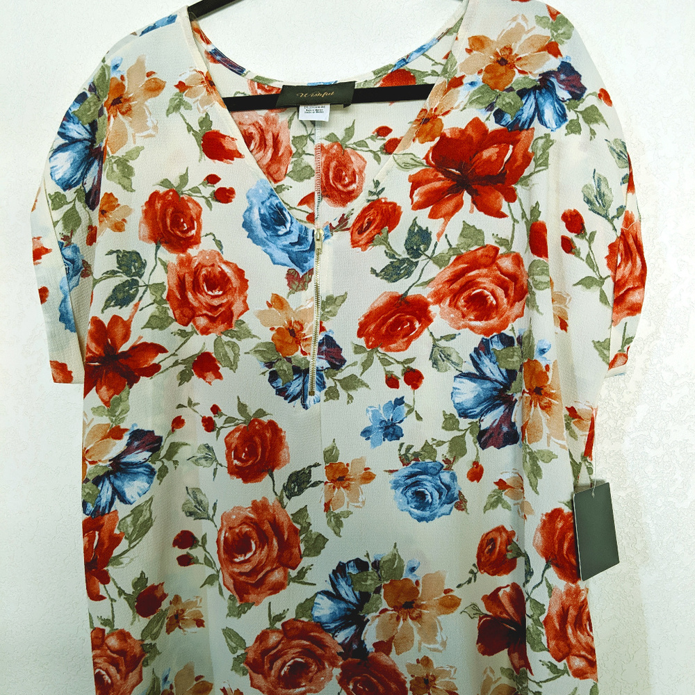 Floral printed top